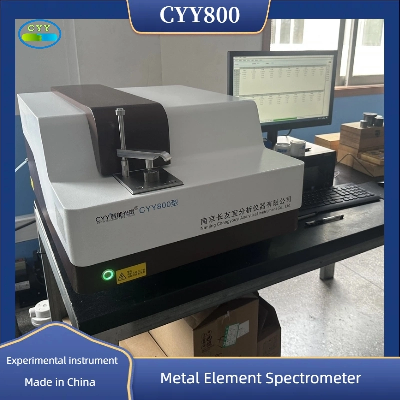 Spark Spectrometer Non-Ferrometal Analyzer Spectrometer wird für Fe, Cu, Al, Ni und andere Multi-Matrix Detektion verwendet