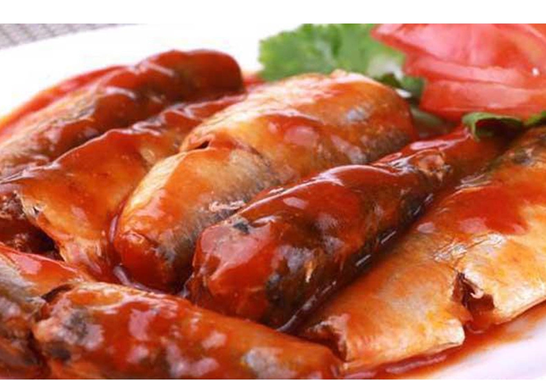 Chinese Famous Canned Food Mackerel Fish in Tomato Sauce