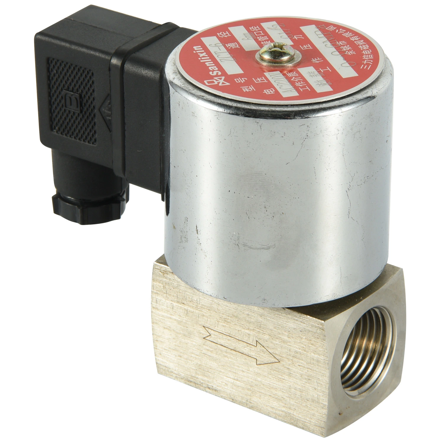 2 Way Plexiglass Air Watet Pilot Operated Solenoid Valve--Zct Series