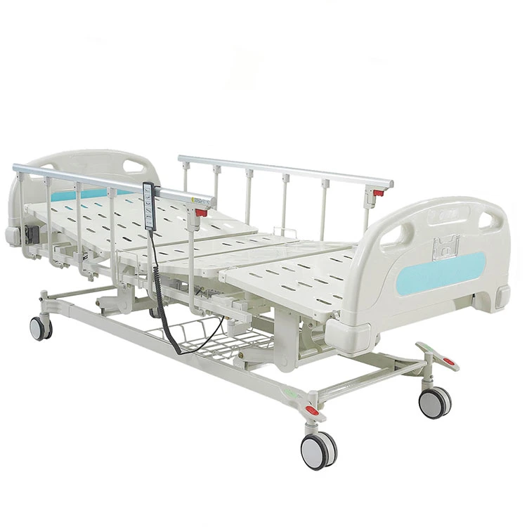 Manual de la ICU cama de cuidados de la Unidad de Cuidados Intensivos de 3 funciones asilo de ancianos atendidos automático eléctrico Swing doble lecho de dolor las camas de hospital