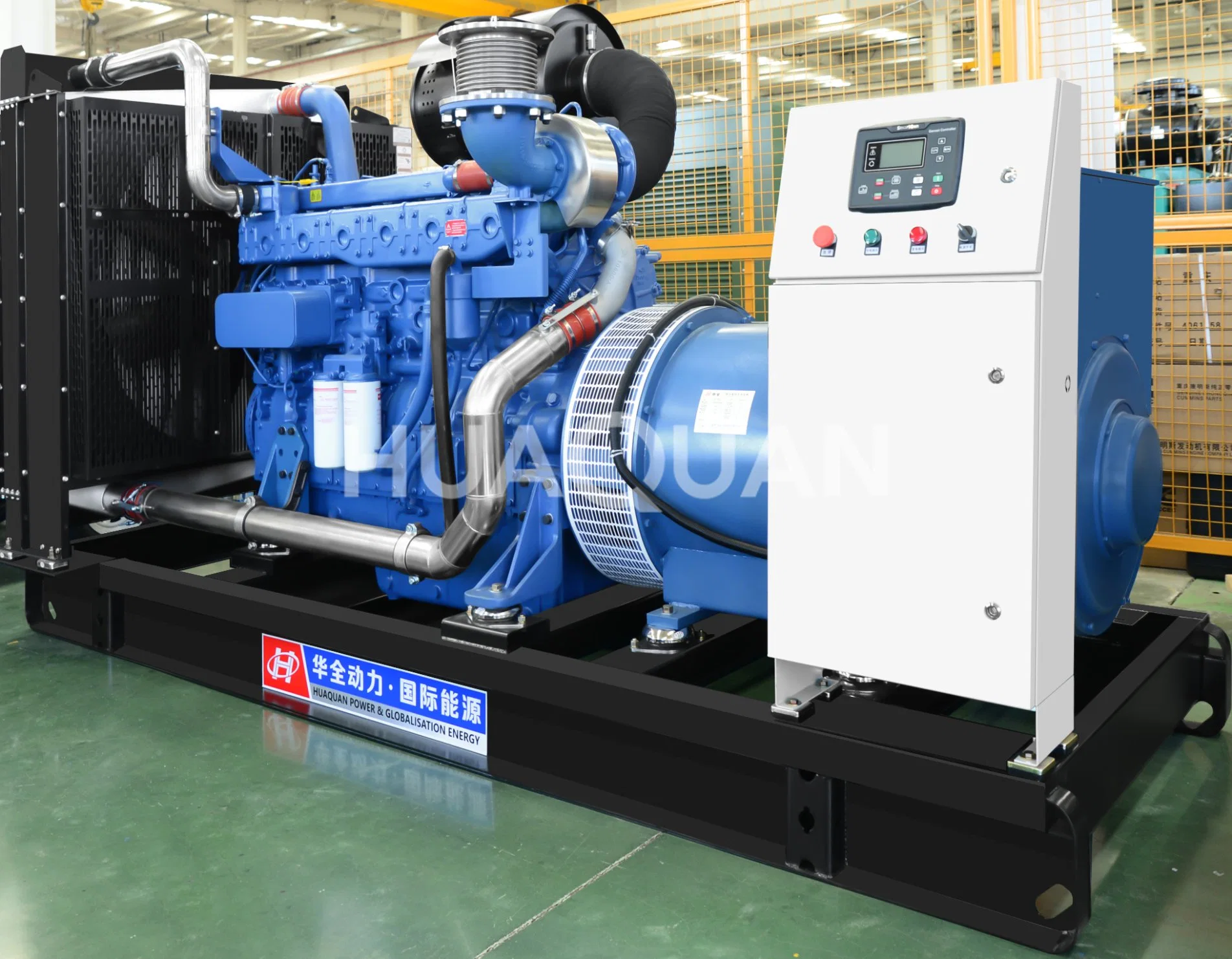 500kw 625kVA Diesel Generator Set Powered by Huaquan/Cumins/Yuchai/Weichai Open Type