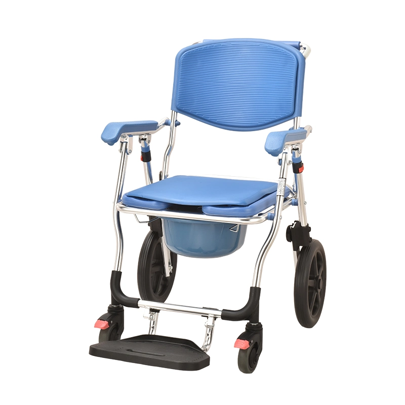 Heinsy Pedal verstellbarer Klappstuhl Bad Kommode Stuhl Home und Hoepital Care.