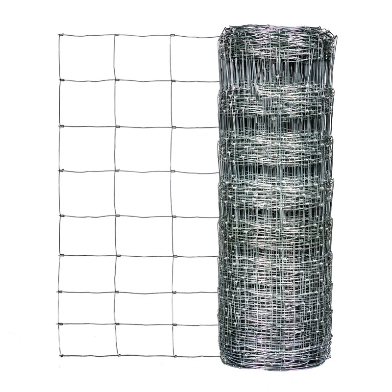 Barato 3FT 4FT 5FT 6FT galvanizado jogo arame fence / ovelha fence / dobradiça Limite de campo/fence de campo/fence animal/fence de gado/fence de fazenda/50m/100m preço de fence de campo