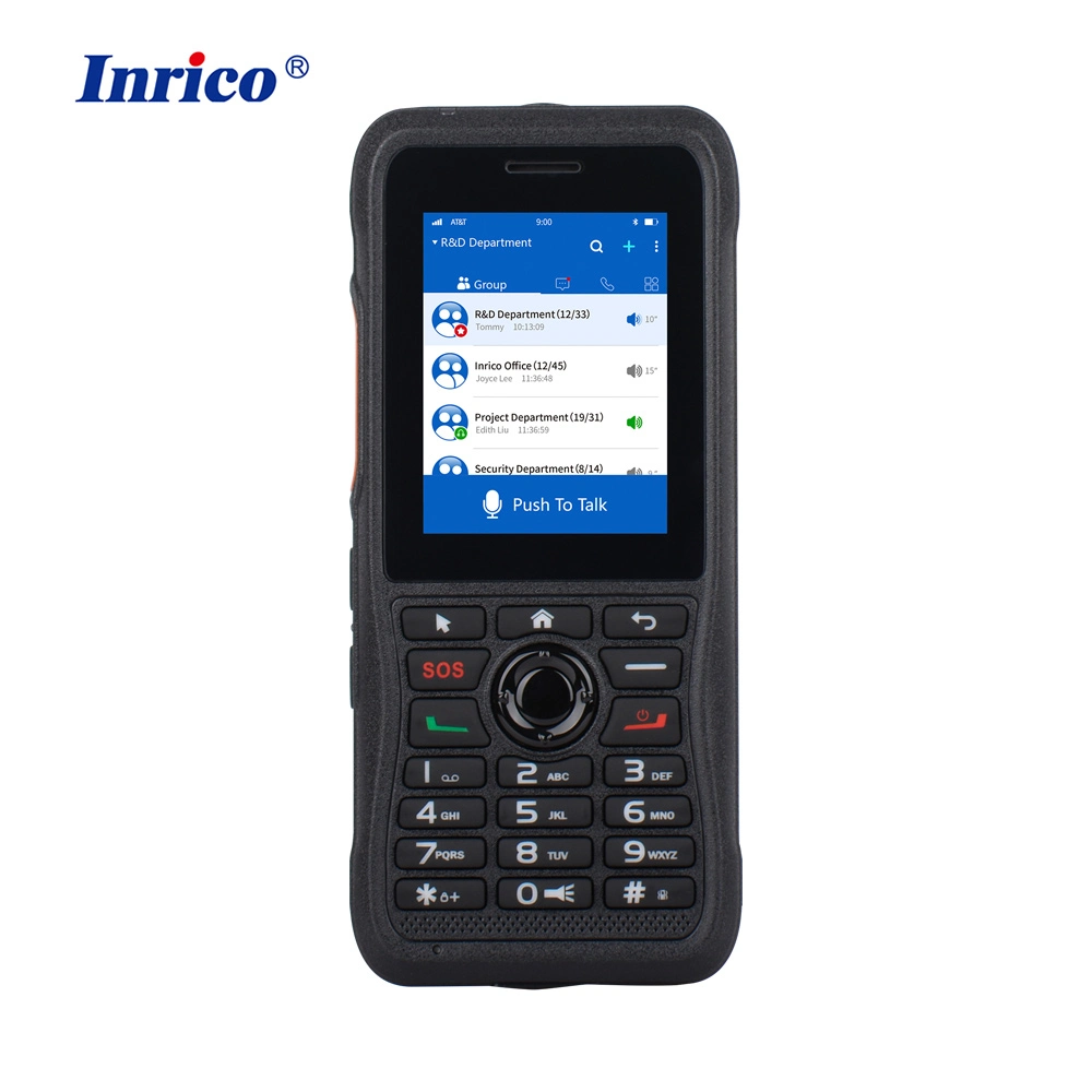 Personalizable Inrico T310 POC Dual Band Radio Soporte 4G WiFi BT NFC Walkie Talkie