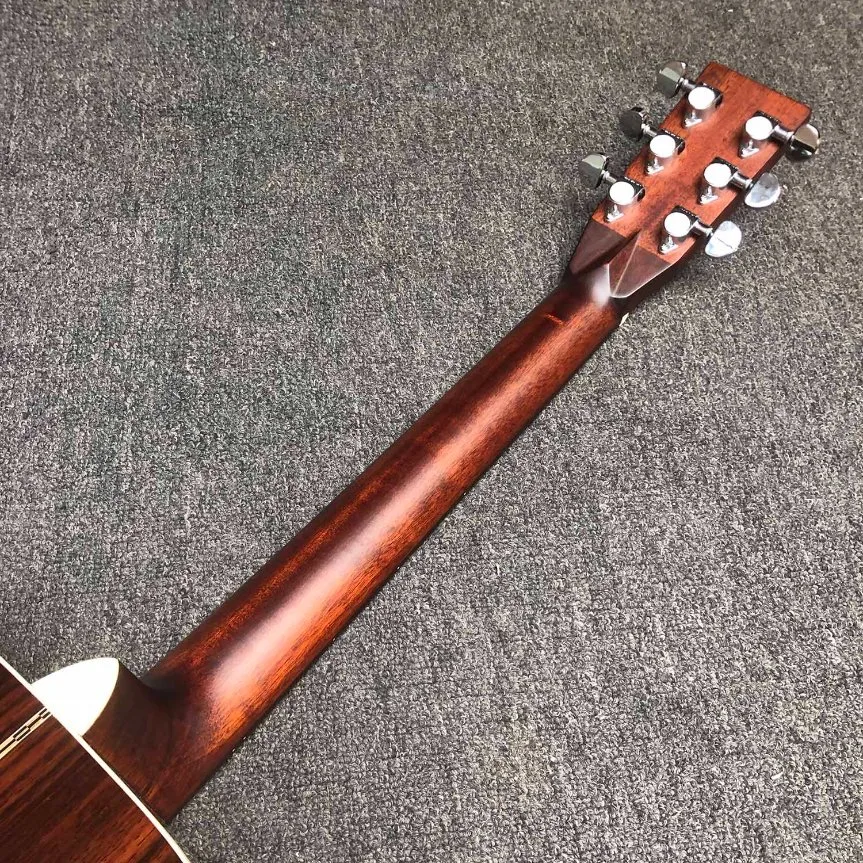 Custom 41 Inch Dreadnought 28s Classic Acoustic Guitar Rosewood Fingerboard Mahogany Neck