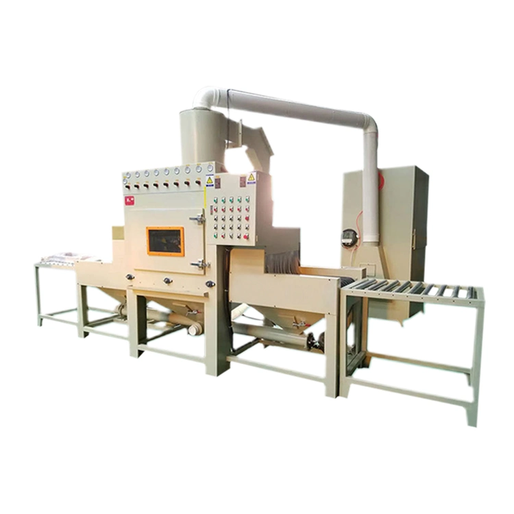 Automatic Rotary Table Sandblasting Machine Batch Sandblaster