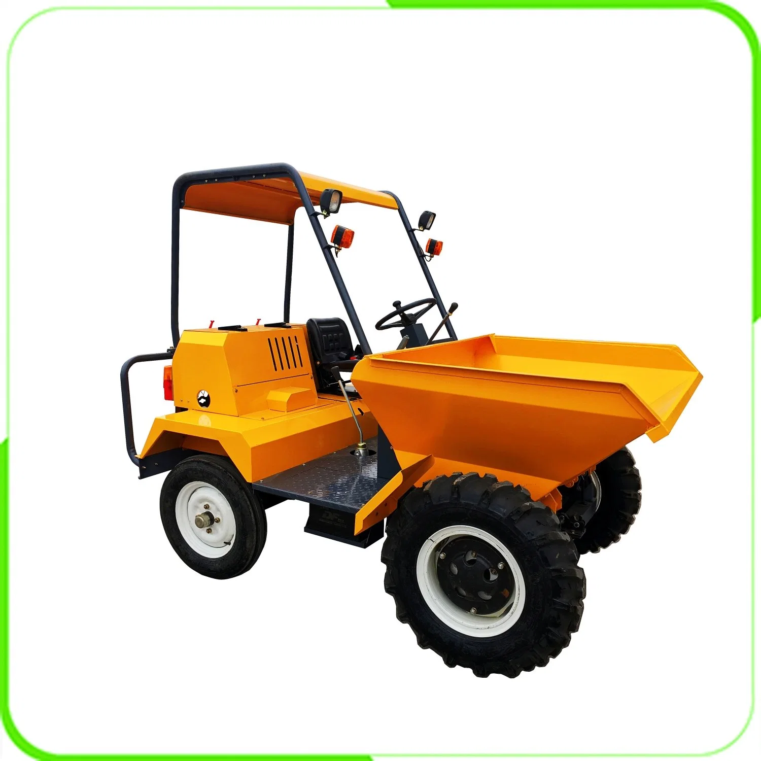 Le mini tracteur Dumper Mini chargeur de chenilles en caoutchouc Dumper camion diesel