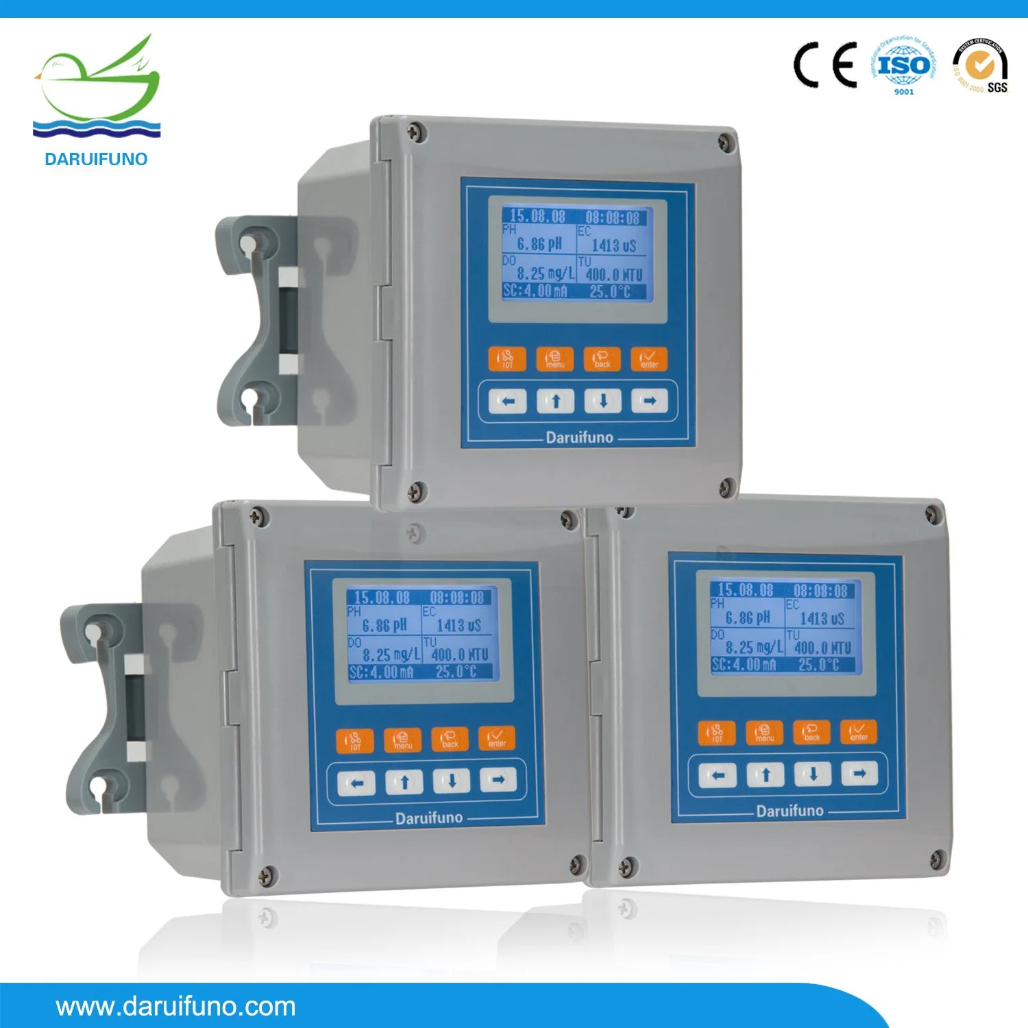 CE Water Quality Analysis Instruments pH/ORP/Cl/Tu/Ss/Cod for School/Hospital/Government/Agencies