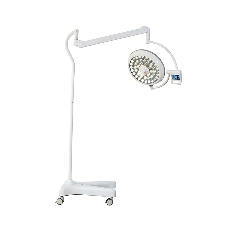 Luz de exame médico LED de instalação móvel económica MK-D500hl Para a sala de operação cirúrgica