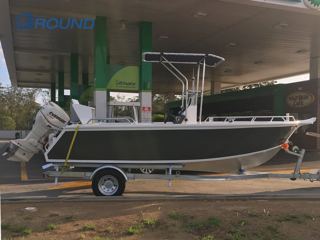 G550cc 5.50m 18FT Center Console Fully Welded Aluminum Yacht Fishing Boat