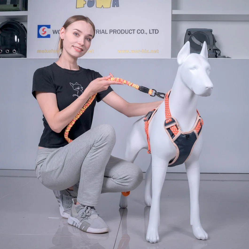 Faisceau de chien réglable confortable pas tirer de la formation de plein air réfléchissant de gros d'alimentation pour animaux de compagnie