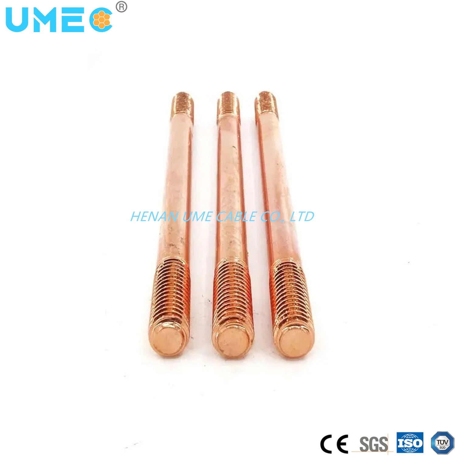 0.33mm-0.38mm Copper-Plated Ground Rods