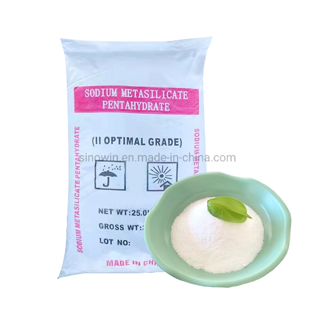 Factory Price Supply CAS 6834-92-0 Industrial Grade Pentahydrate Sodium Metasilicate for Washing