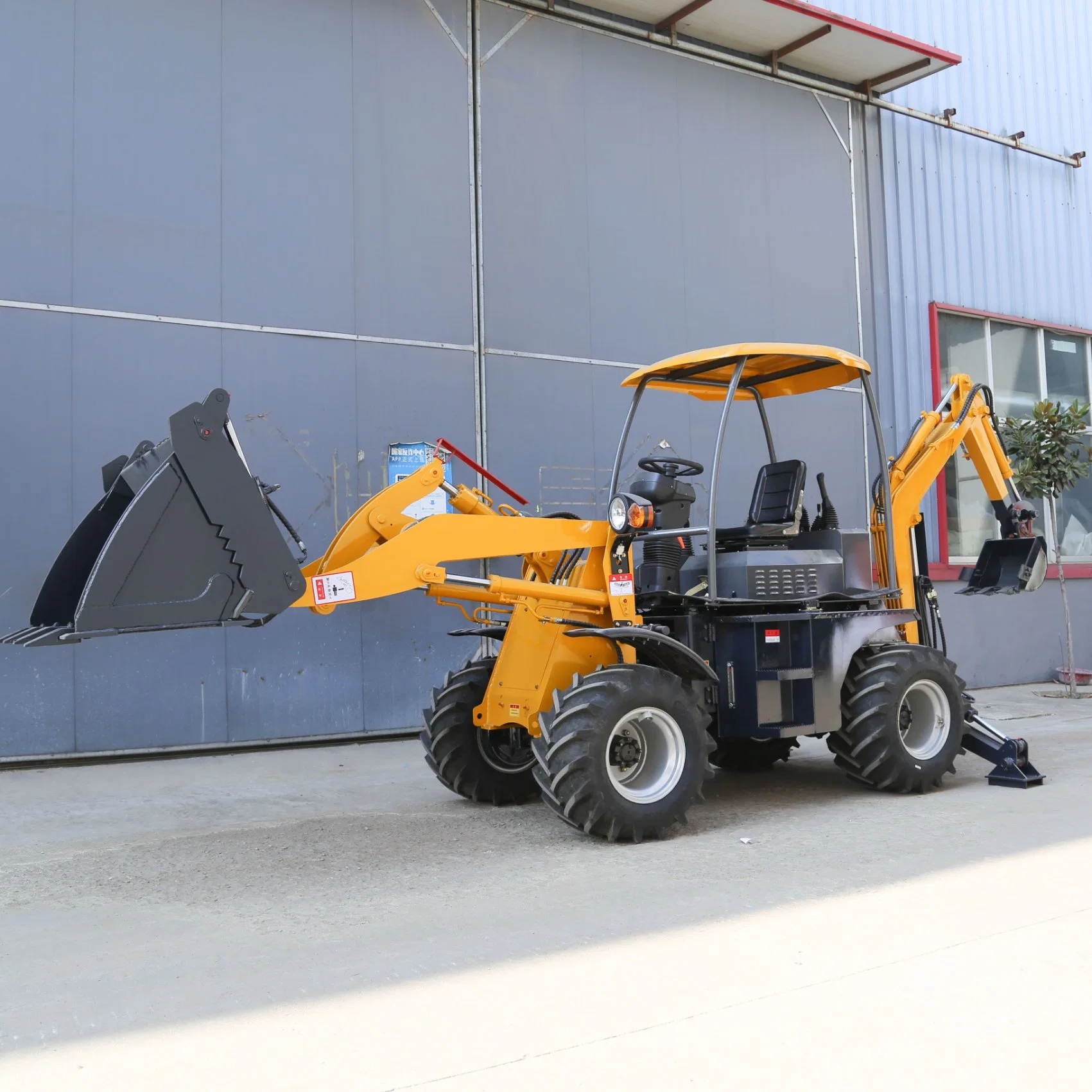 EPA Cheapest China Smallest Electric Wheel Backhoe Loaders Mini Articulated Front End Used Loader Mini Loadere Price