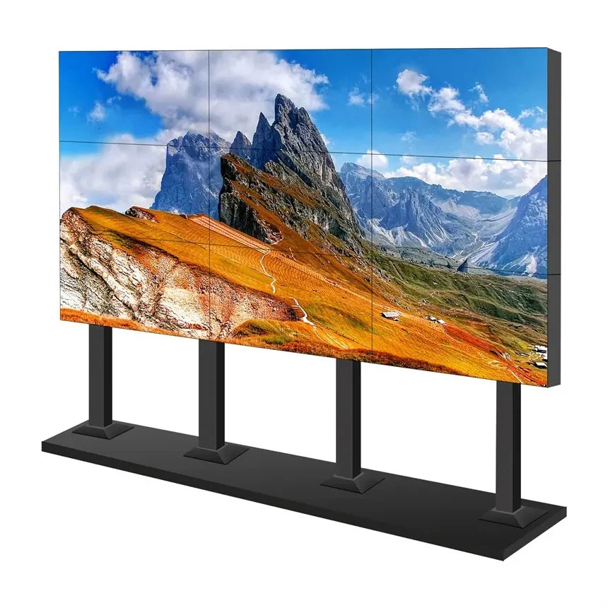 Large Screen 43 55 Narrow Bezel LCD Videowall with Controller