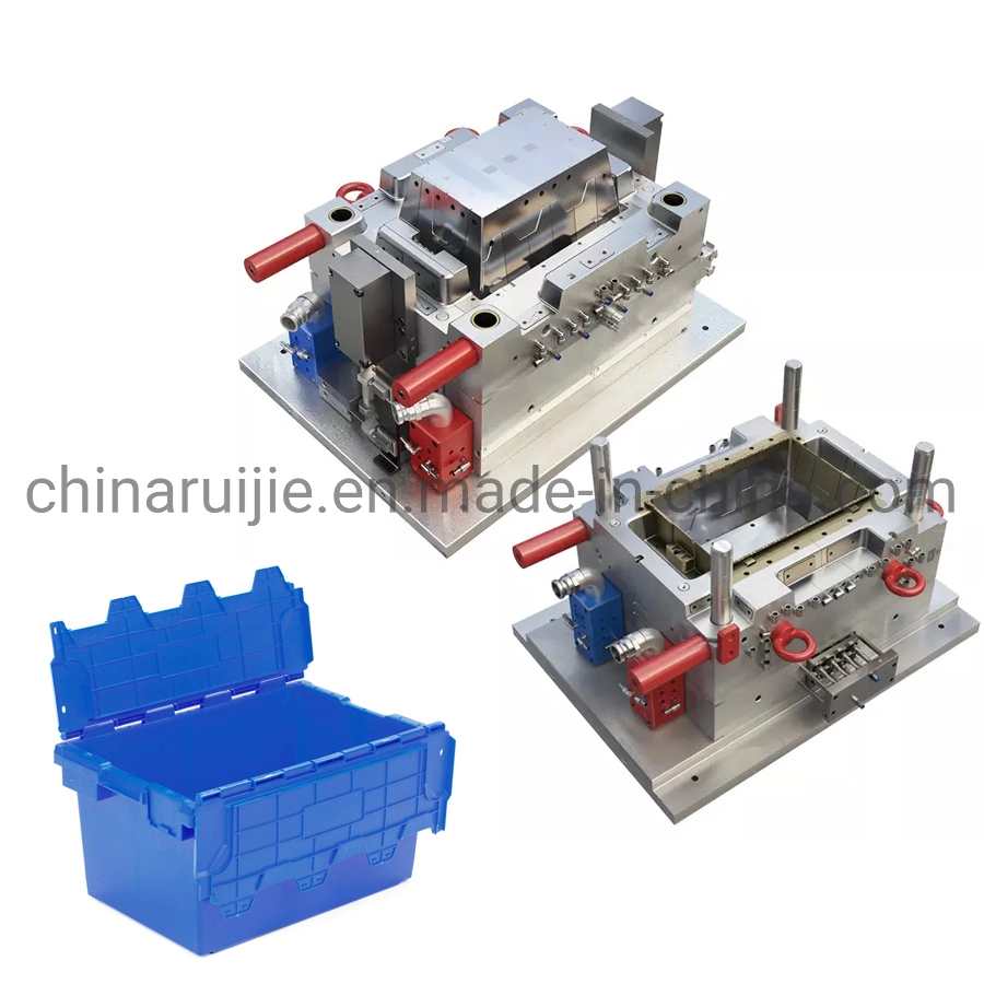 Custom Precious Plastic Resin Crate Mold Tool Storage Turnover Box Injection Mould