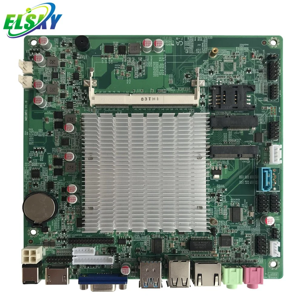 CPU Elsky J1900 PC industriel de la carte mère Mini ITX