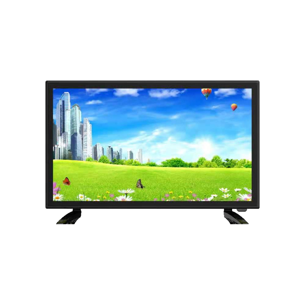 Pcv High-Quality Small Size 15" 17" 19" 24" LCD LED TV Solar TV AC/ DC Charge Suitable for Home Hotel Commercial