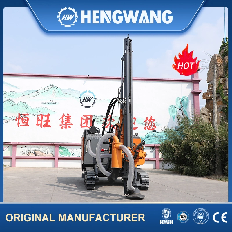 Pneumatic Dust Collection Diamond Surface Drilling Rig for Mine Mining