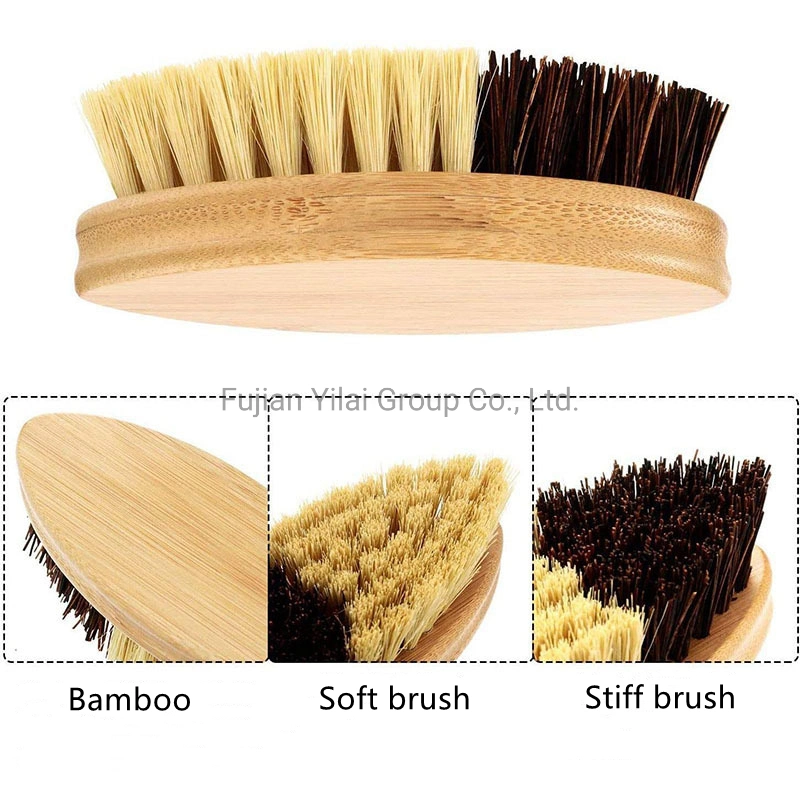 5PCS Bamboo Long Wooden Handle Cleaning Brush for Kitchen Bottle Clean Wood Brush for Vegetables and Fruit