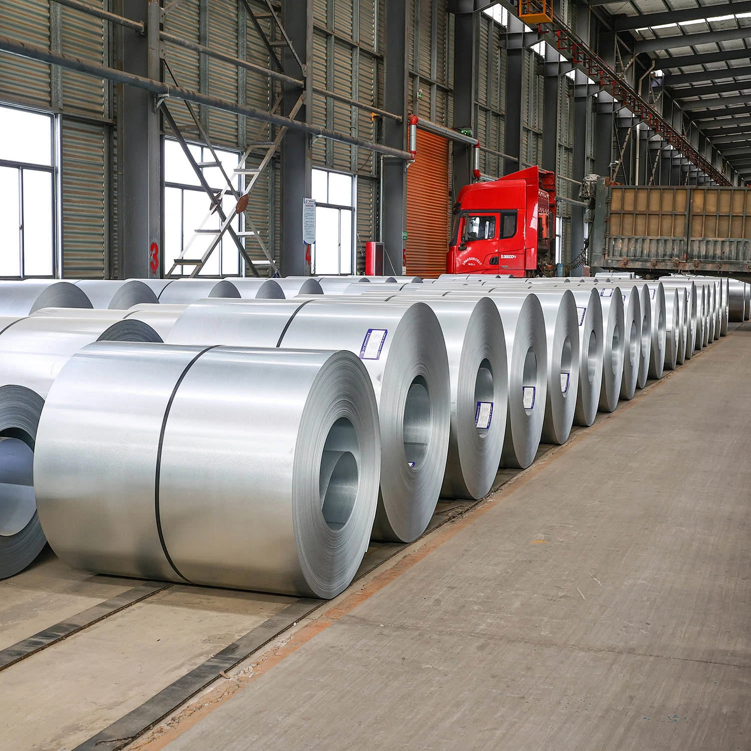 0.12-6.0mm Rolled Galvanized Steel PPGI Aluminum Galvalume Color Coated Steel Coil