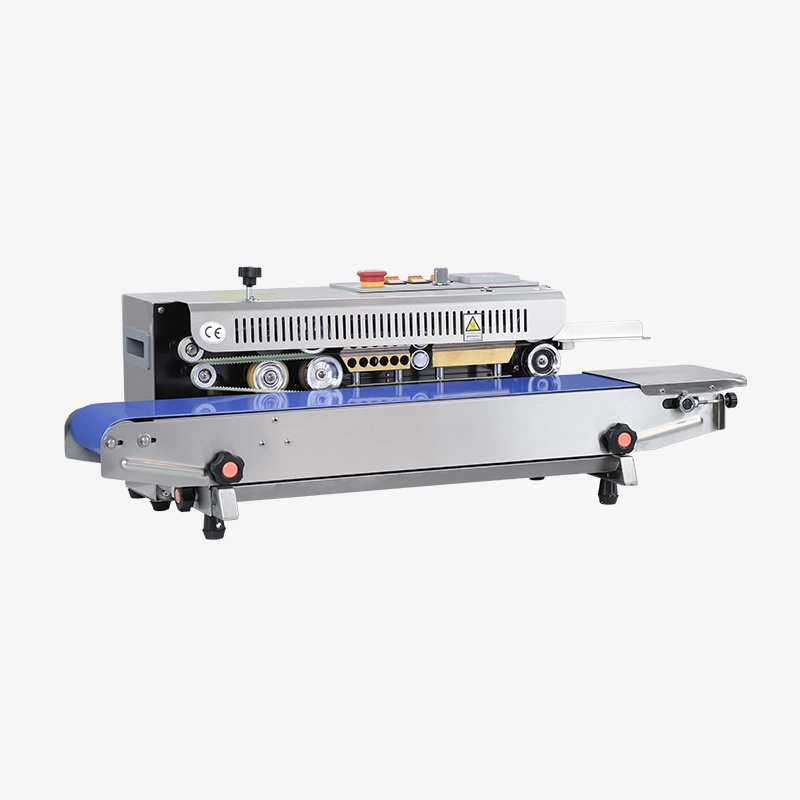 Frb-770I Hualian Continuous Stainless Steel Horizontal Sealing Machine Band Sealer with Digital Temperature Controller