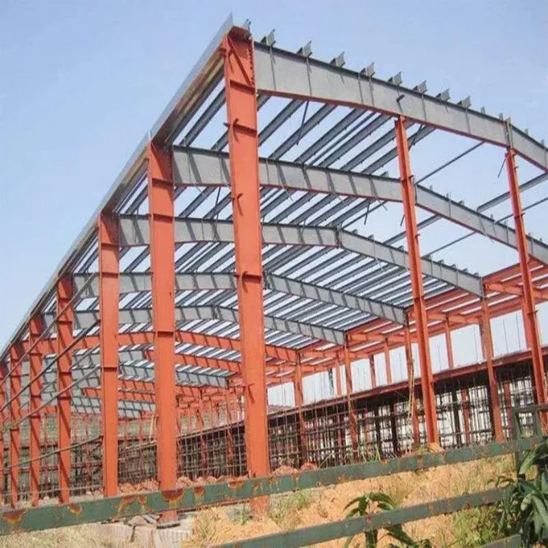 Fabricadas por el marco de la Casa China Pollo Hotel Edificio de estructura de acero con bajo precio