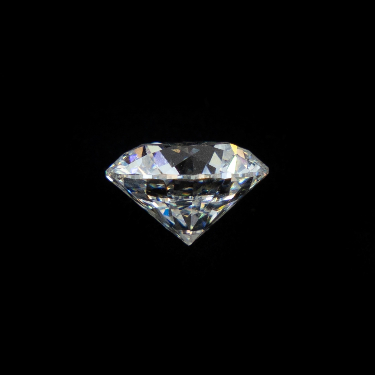 Half Carat Round Cut brillante HPHT Lab Grown Loose Diamond Para la venta