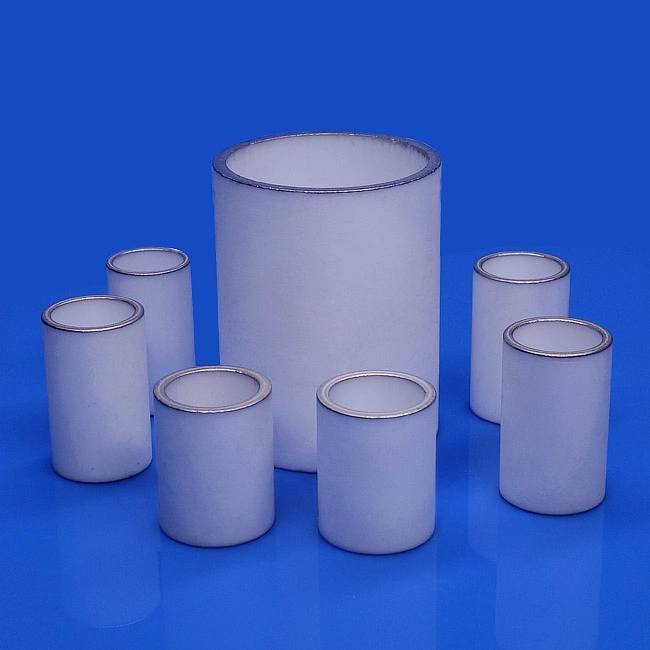 High Purity Metalization Alumina Ceramic Tube for Brazing Application