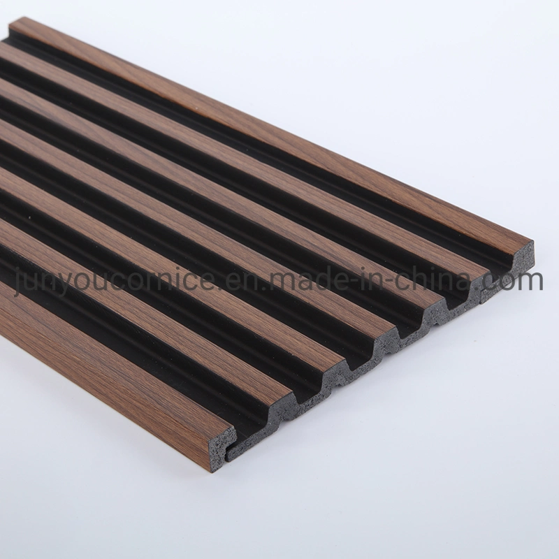 Luxury Designs Interior Decorative Polystyrene Plastic Material PS Fluted Wall Panel