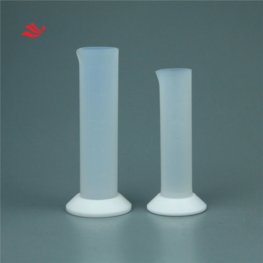 50ml FEP Graduated Cylinder with Graduation Measure Sample Volume High Purity Labware