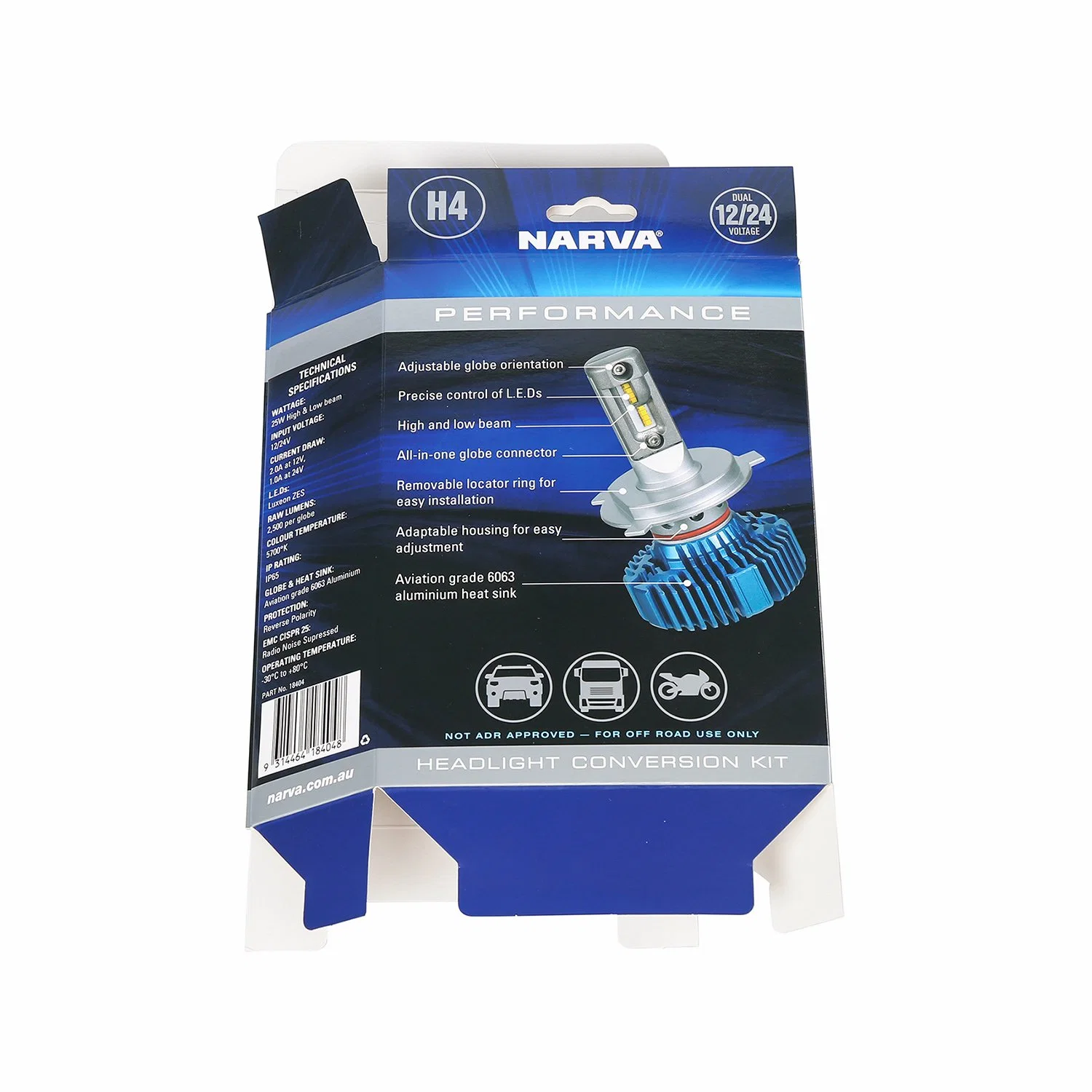 Caixa de papel caixa Pacote Farol LED Good Design Caixa de pacote com Winodw LED