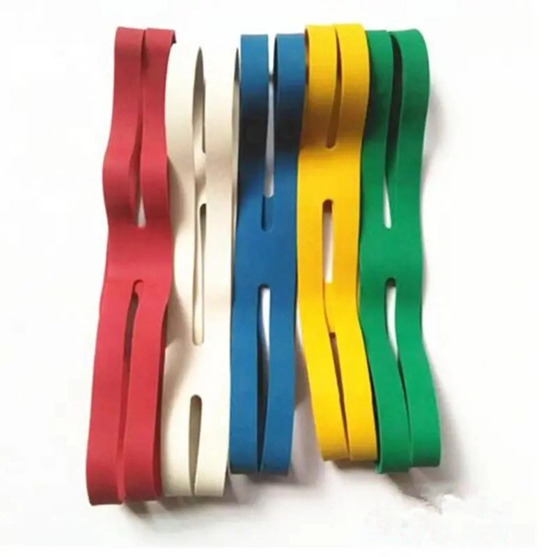H-Band Silikon Gummibänder verschiedene Farbe Elastic X Gummibänder Für Bücher Office liefern Dateiordner Mülltonnen