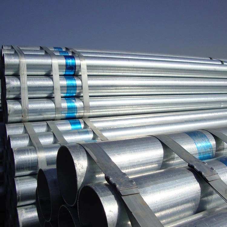 Hot DIP Galvanized/Pre Galvanized/Galvanized Pipe/Gi/Round Pipe/ERW Steel Pipe/BS1387/ASTM/1.5"/2"/Galvanized Greenhouse Pipe/Galvanized Steel Pipe