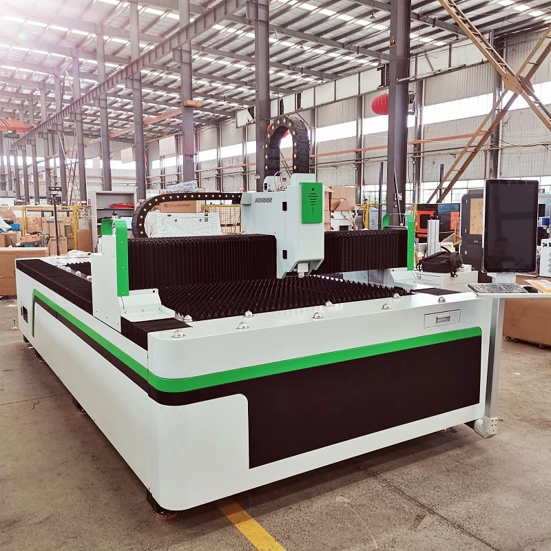 Latest Single Head Gear Rack Steel CNC Metal Plate Automated 1000W 1500W 2000W 3000W Fiber Laser Cutting Machine