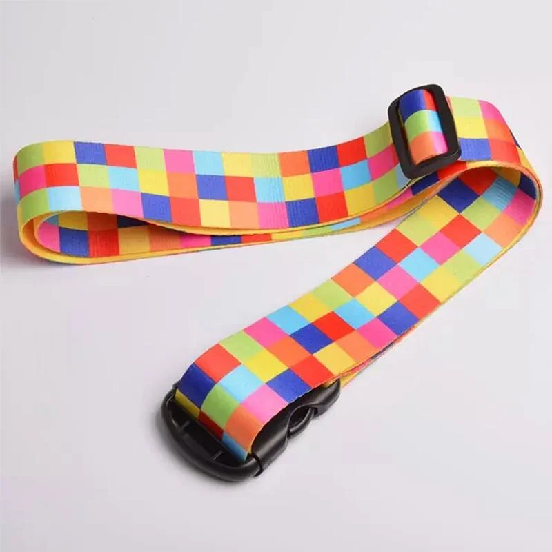 Travel Luggage Belt for Suitcase High Quality Promotional Colorful Polyester