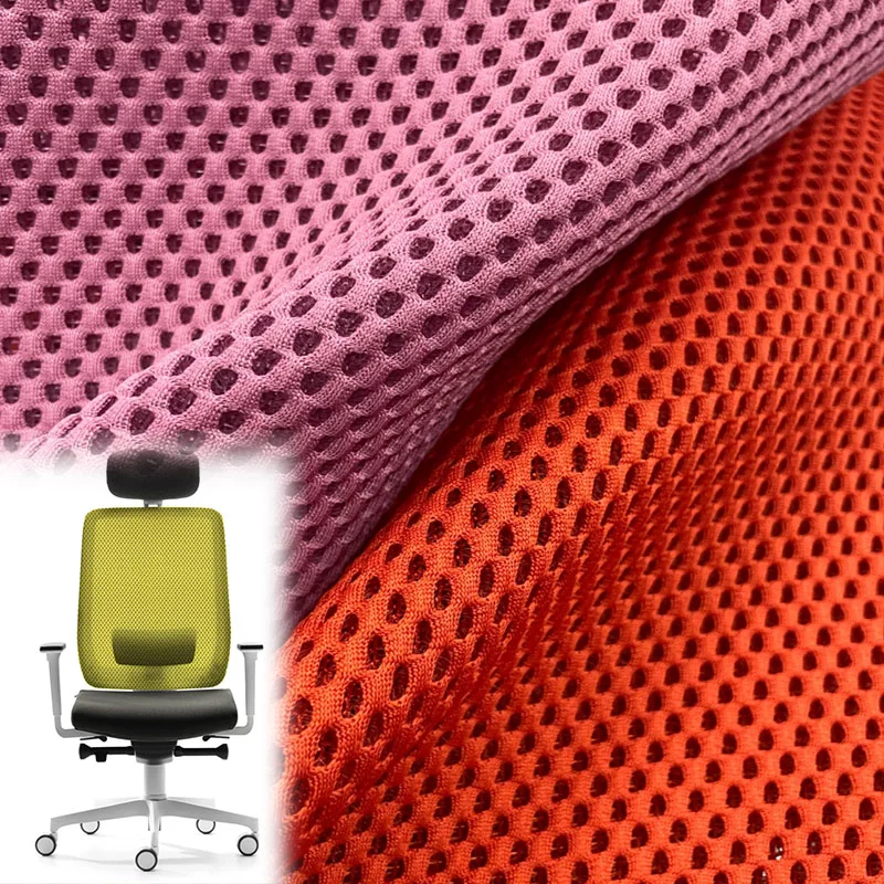 Easy Clean Home Textile Hot Sale Polyester Mesh Textile Fabric for Sofa Chair Furniture