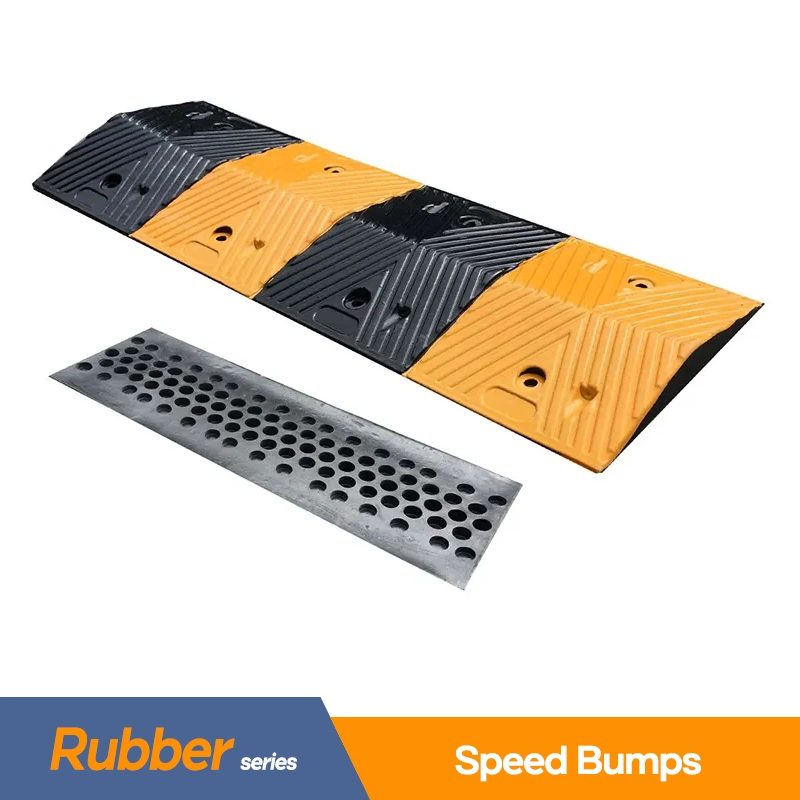 5channel Rubber Cable Protector Cable Ramp Rubber Speed Bumps for Sale