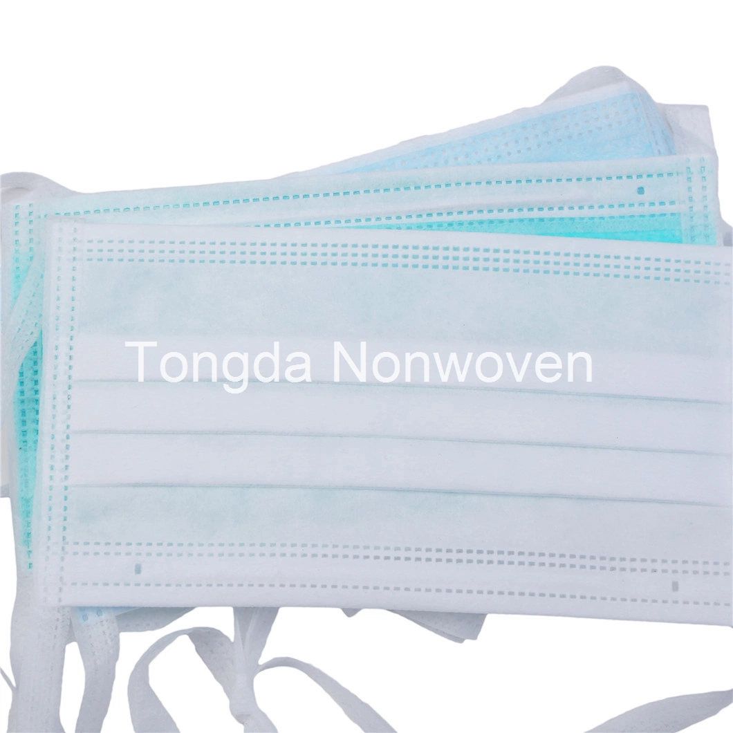 High quality/High cost performance Disposable Medical Face Mask PP Non Woven Blue Color 3 Layers Type Iir Mask with Customized Package