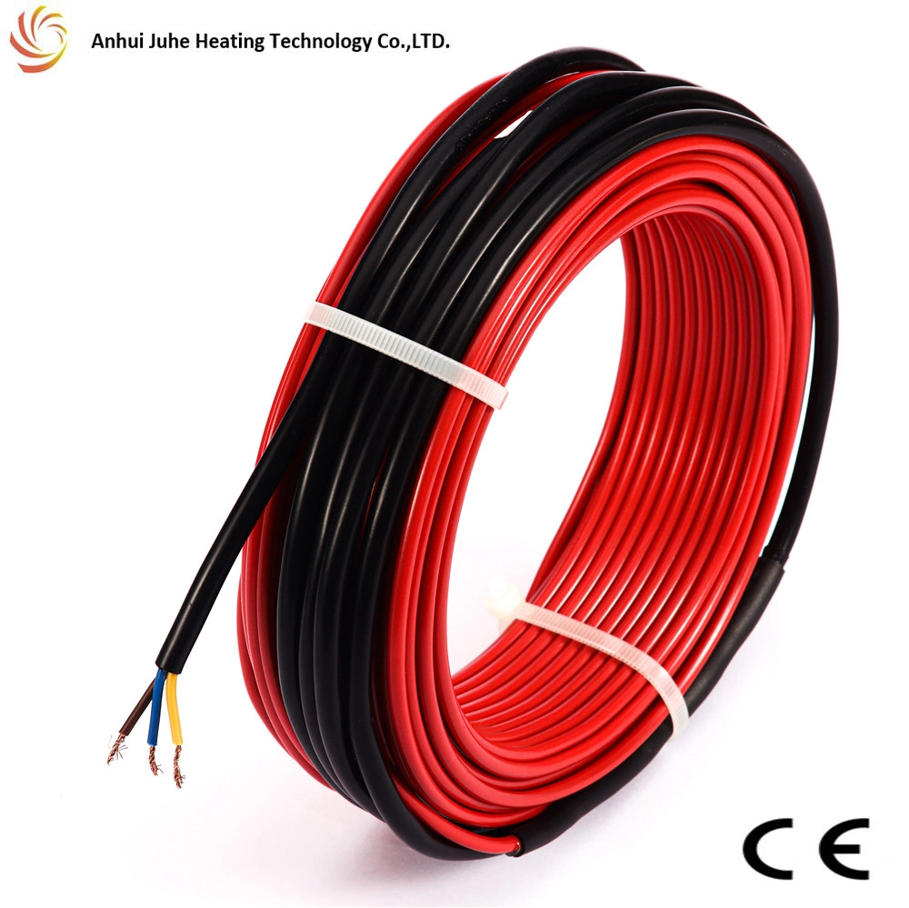 Electric Indoor Twin Conductor Undertile Heating Cable with PVC Protective Jacket From OEM Factory