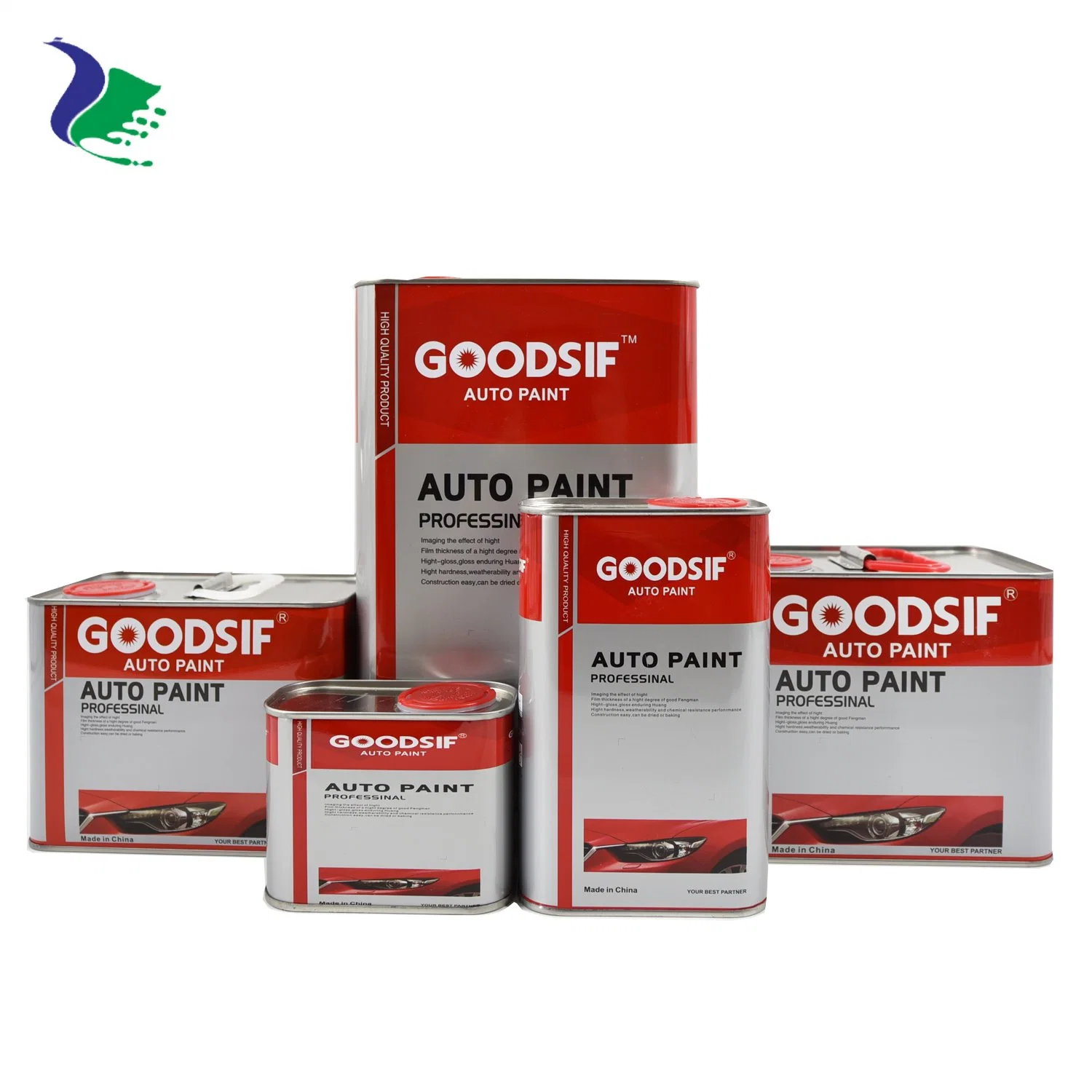 Bonne mise à niveau 1K solide couleur Easycoat solvant diluant Auto car Soin Basecoat Automotive Refinage peinture acrylique Clearcoat