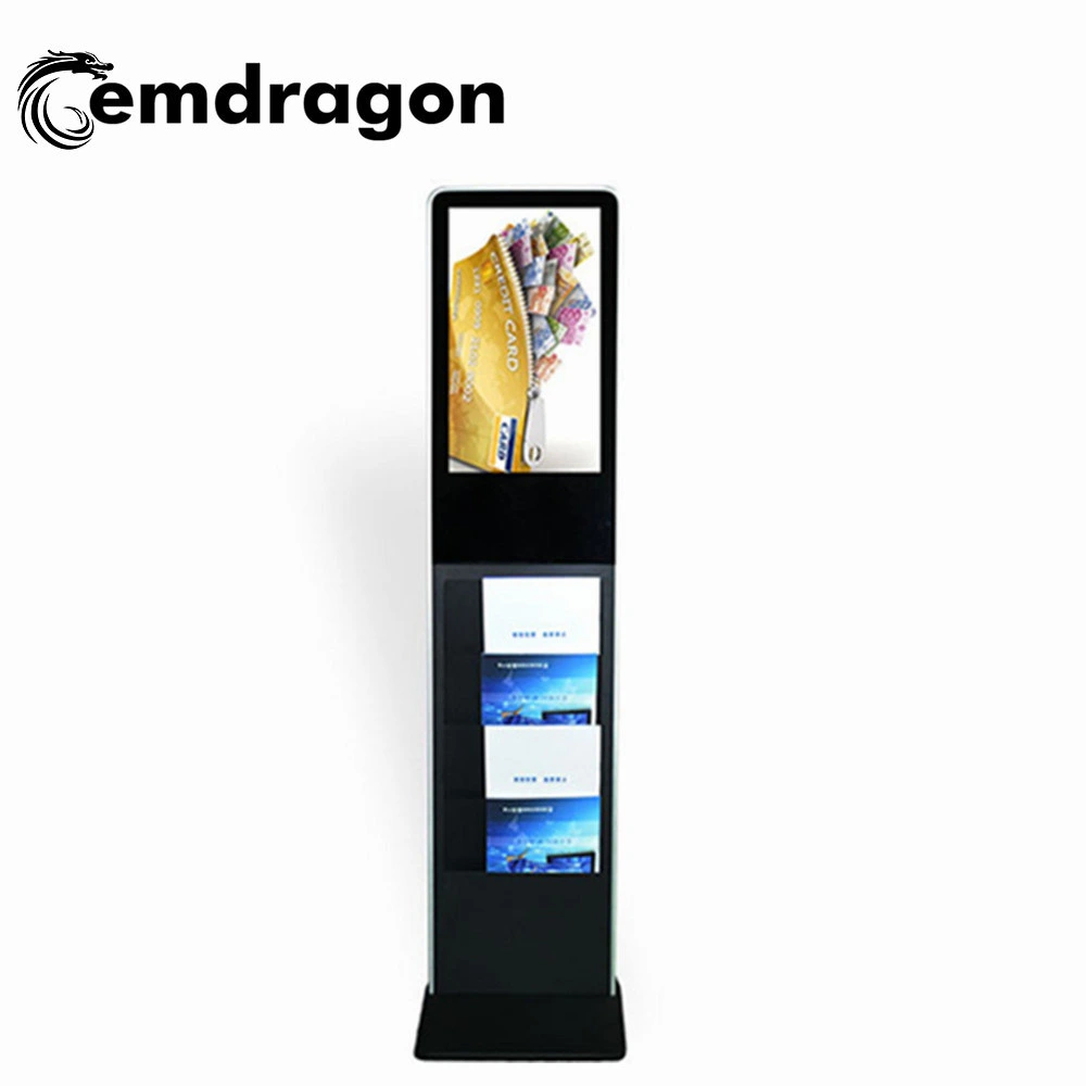 Advertising Display Brochure Holder 42 Inch Bluetooth Ad Display Cell Phone Accessories Kiosk Indoor and Outdoor Advertising LCD Digital Signage