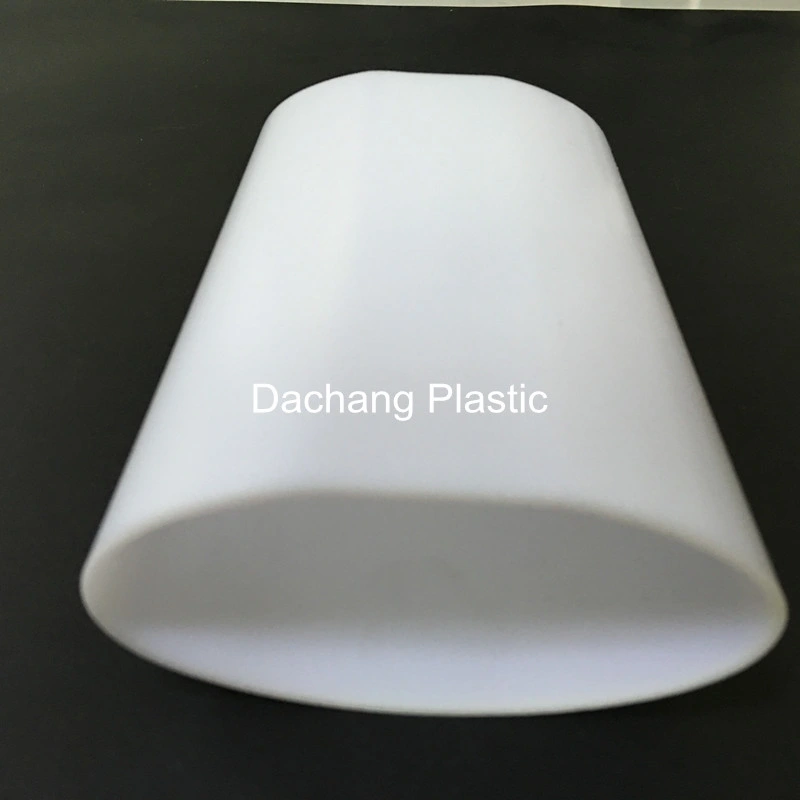 Elliptical Shape Plexiglass Tube for LED Lighting