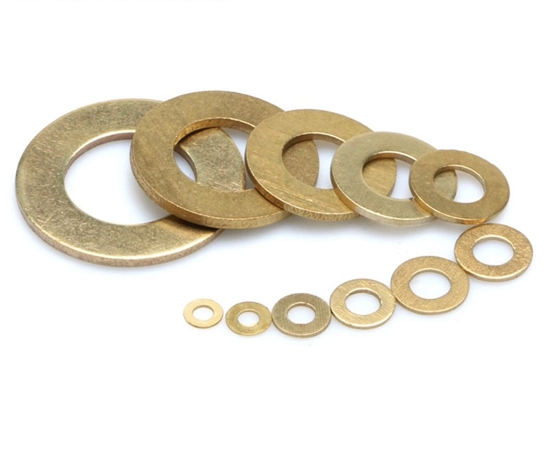 DIN125 OEM Fender Iron Plain Industrial Copper Washer Round Brass Washer