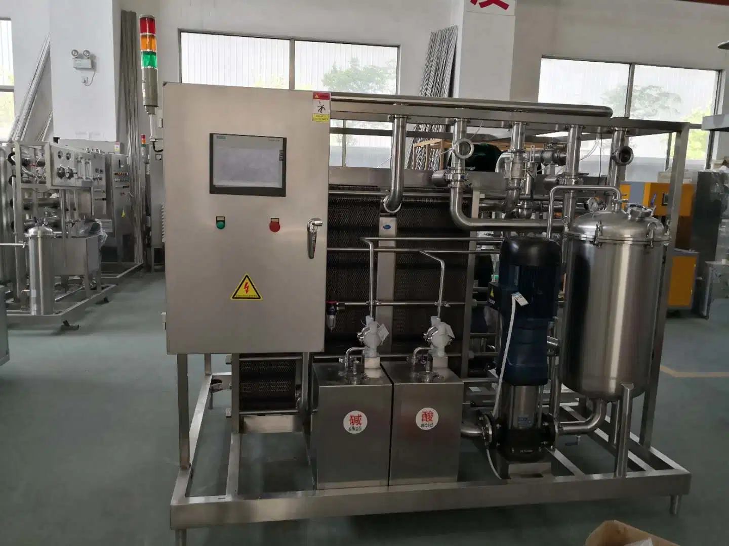 2022 Latest Energy Efficient Pasteurization Machine Plate Sterilization Machine