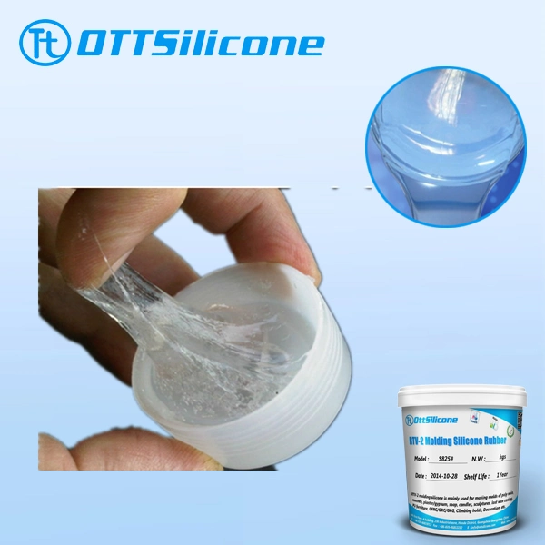 Nontoxic Low Hardness RTV2 Silicone Rubber Gel for Making Potting Sealing Products