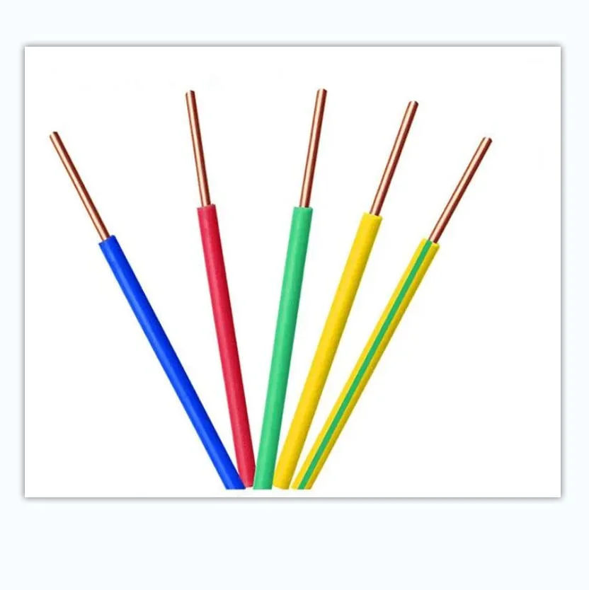 Wire Single Core Industrial Electric Power Cable with PVC Insulation