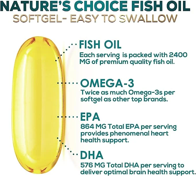 OEM suministro de etiqueta privada aceite/pescado de mar profundo de la mejor calidad Cápsulas de aceite Omega 3