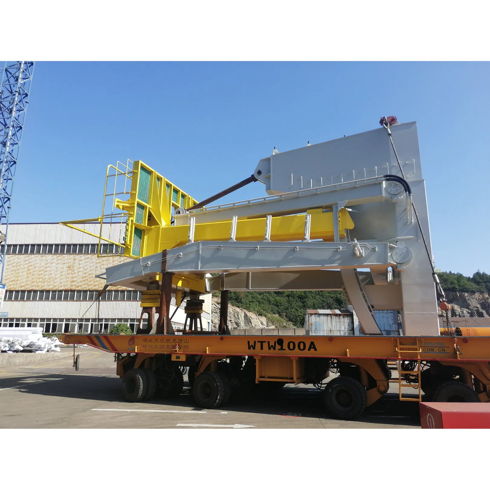 Unisite Semi-Gantry Crane 300 Ton Gantry Crane Replacement Gantry Claw Crane