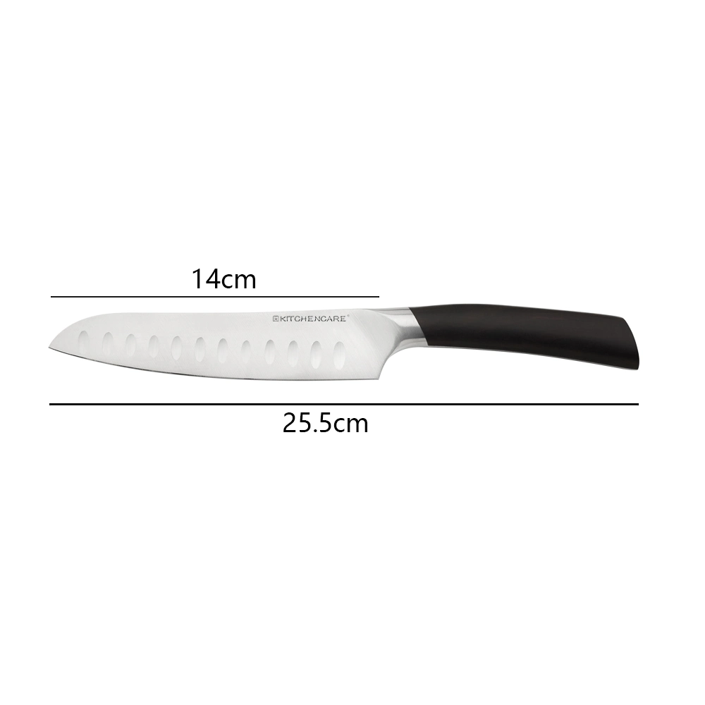 Kitchencare de acero inoxidable de 5"Cuchillo Santoku pequeño cuchillo de cocina